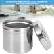 thumbnail image 5 of Frascos de Acero Inoxidable con Tapa Recipiente para Cocina Despensa para Almacenamiento de café Frasco para Ungüento Caja de Algodón para Aderezo Recipiente para Gasa ANGGREK Otros, 5 of 8