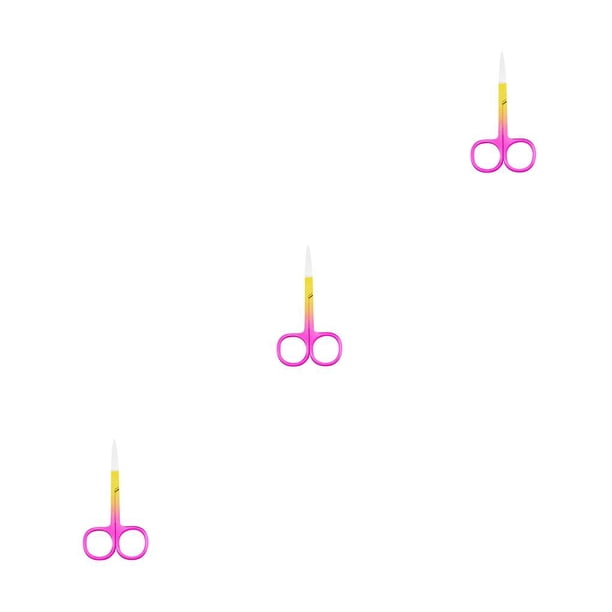 Seitruly Alicates para cutículas de uñas Tijeras de acero inoxidable Galvanoplastia Spray Oro Rosa Type1 NO1