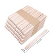thumbnail image 3 of 200 Sticks Popsicle Sticks Original Color Glue Mixing Sticks,[50/100/150 /200/300Count] Wooden Multi-Purpose Popsicle Sticks ,Craft, Ices, Ice Cream, Wax, Waxing, Tongue Depressor Wood Sticks, 3 of 9