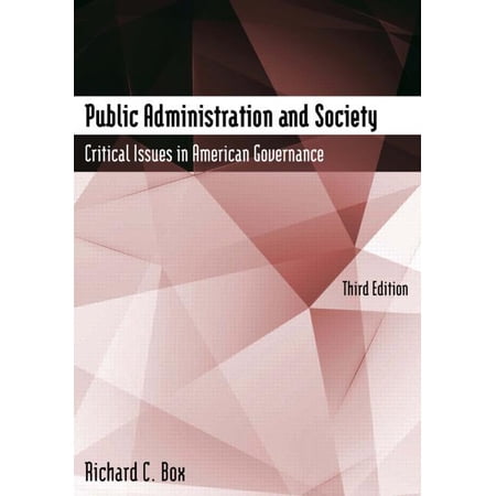 ISBN 9780765635358 product image for Public Administration and Society: Critical Issues in American Governance (Paper | upcitemdb.com