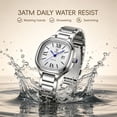 thumbnail image 3 of SKMEI Watches for Women Casual Vintage Waterproof Ladies Watch with Date Women's Wrist Watches gift, 3 of 7