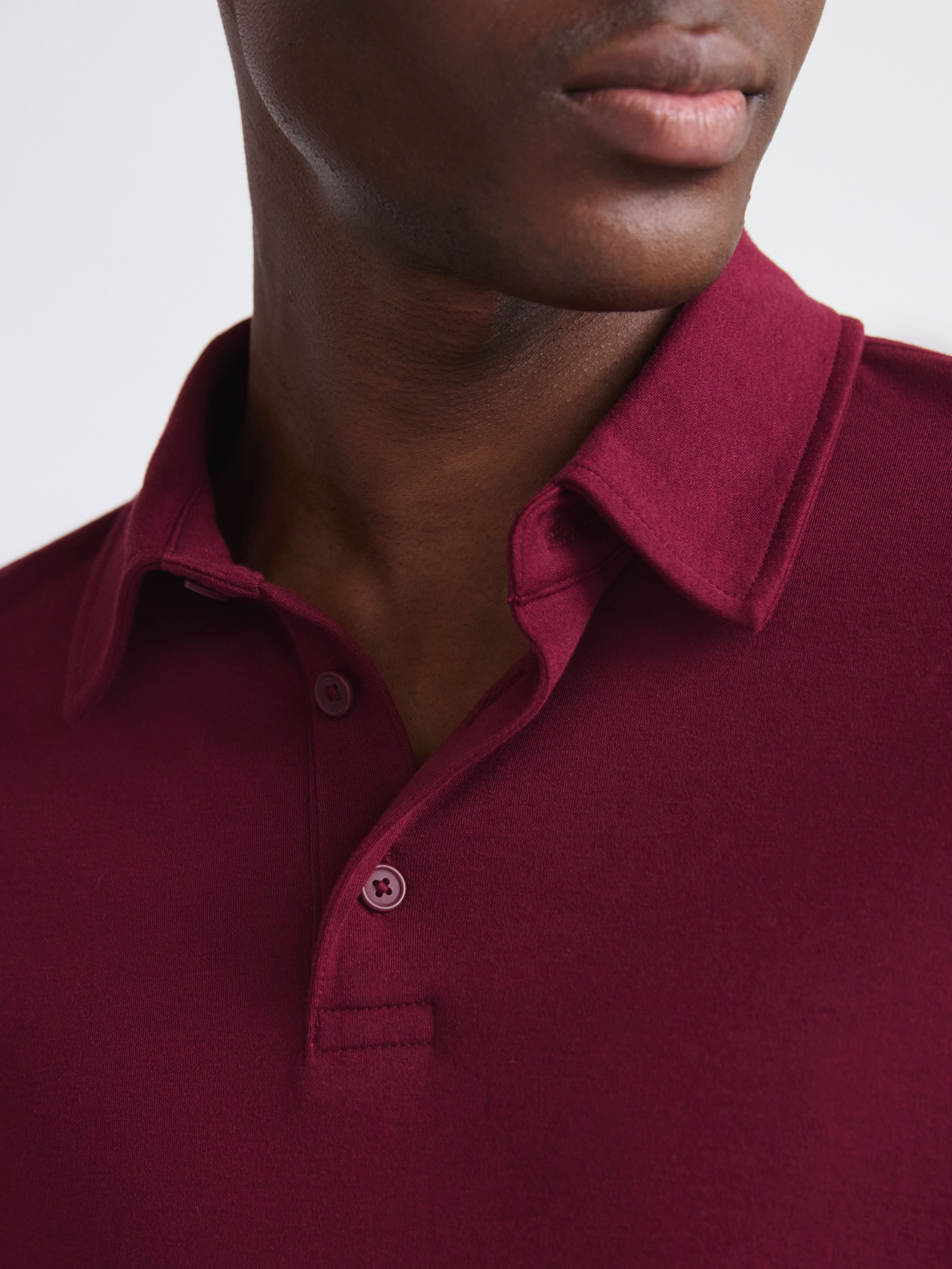 Free Assembly Mens Cotton Polo Shirt with Short Sleeves, Sizes XS-3XL