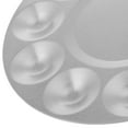 thumbnail image 3 of Luxshiny Small Paint Tray for Blending Paints used by Model Enthusiasts Silver 1Set, 3 of 6