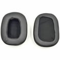thumbnail image 4 of Protein Leatherette and Memory Foam Ear Pads for Denon AH D600 Headphones Black, 1 Pair, 4 of 9