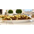 thumbnail image 3 of Contemporary Sleek Design Large White Porcelain Oval Plate Serving Platter 20"L, 3 of 3