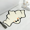 thumbnail image 4 of Halloween Decorations Door Mat,Ghosts Doormats,Halloween Bath Mat, Halloween Bathroom Decorative Carpet for Bathroom Antis Slip, Shower Carpet, Suitable for Bathroom, Bedroom, Living Room Home, 4 of 6