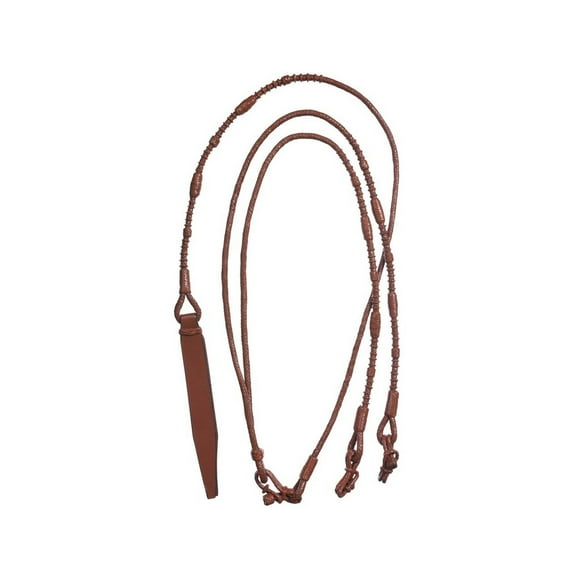 Tough 1 Reins Royal King Handmade Rommel Leather Medium Oil 40-9900