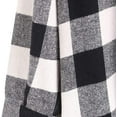 thumbnail image 4 of Women's Plaid Long Sleeve Button Down Wool Blend Shirt Jacket Blouse, 4 of 5