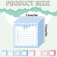 thumbnail image 3 of Sticky Notes, 4Pc Cute Pastel Coquette Memo Pads, Assorted Multi-Design Self-Adhesive Lined & Grid Note Pads, Decorative Stationery for Journaling, List Making, Office, Daily Planning, Reminders, 3 of 7