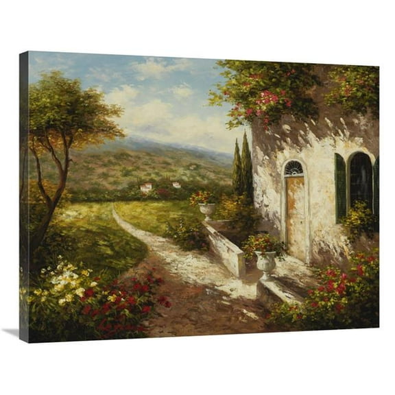 28 x 35 in. Traccia Del Prato Art Print - Lazzara