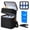 Black, variant on YESGIRL Breastmilk Cooler Bag with Ice Pack, 20-Hour Insulated Baby Bottle Tote Fits 6 x 9 oz Bottles, Double-Layer Bag for Work, Daycare & Travel