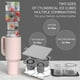 thumbnail image 3 of Ice-Cube Tray for Cup, Ice-Cube Molds for 20oz 30oz 40oz Tumbler Cup,Ice-Cube Trays with Lids, 3 of 5