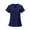 03-Dark Blue, variant on Nursing Uniforms For Women,3 Pocket Scrub Tops for Women, Stretch Fabric Breathable V-Neck Womens Scrub Shirts, 3 Pocket Comfortable Scrub Tops,White,S