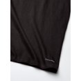 thumbnail image 3 of Camisetas interiores Calvin Klein de algodón con cuello en V, multipack, negras, talla S, 3 of 5