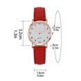 thumbnail image 2 of Price Down Sfonq Womens Watches Women's Watch Digital Dial Quartz Leather Wristband Gift Suitable For Women And Girls Mothers Day Gift for Grilfriend,Green Buy 2 Save 10%, 2 of 2