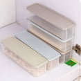 thumbnail image 4 of Kearding Contenedores sellados Caja de almacenamiento multifuncional de gran capacidad Herramienta de conservación Fideos Espaguetis Cocina Organizadores de utensilios de cocina Verde Kearding HA076810-01, 4 of 6