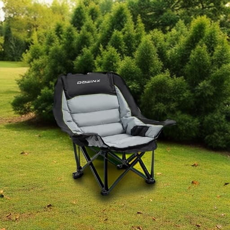 Dowinx Heated Camping Chair for Adults - Oversized Extra Large