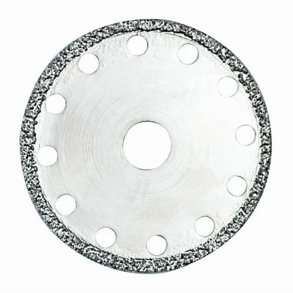 Diamond-coated cutting disc