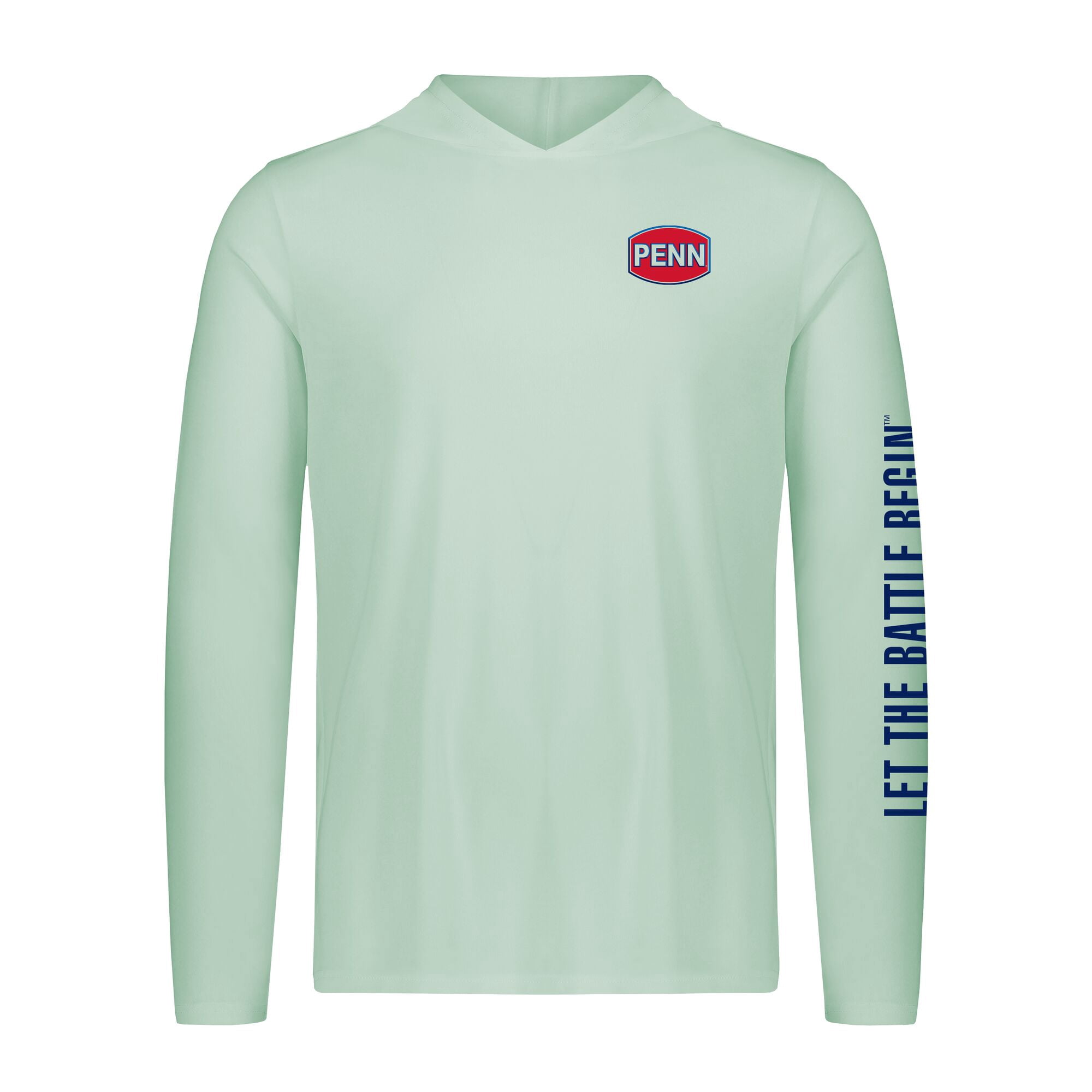PENN Performance Hooded Sun Shirt, Size L (Seagrass)