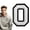 White, variant on 4.2Inch Iron On Number Patches,White Number Patch for Clothing,Embroidered Patches Sew On Patches for Clothing Hat Bags Jackets Shirt,Diy Accessories(Zero)