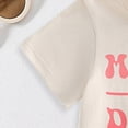 thumbnail image 6 of NOLDARES Baby Girl Clothes Toddler Girl Summer Outfits Shirts Tops Shorts Set Little Girl Clothes(Red,6-12 Months), 6 of 8
