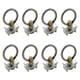 thumbnail image 4 of 8 piezas de anclaje para riel, pernos de fijación en L, puntos de amarre, anillos en O, dispositivo de fijación Plata, 4 of 9