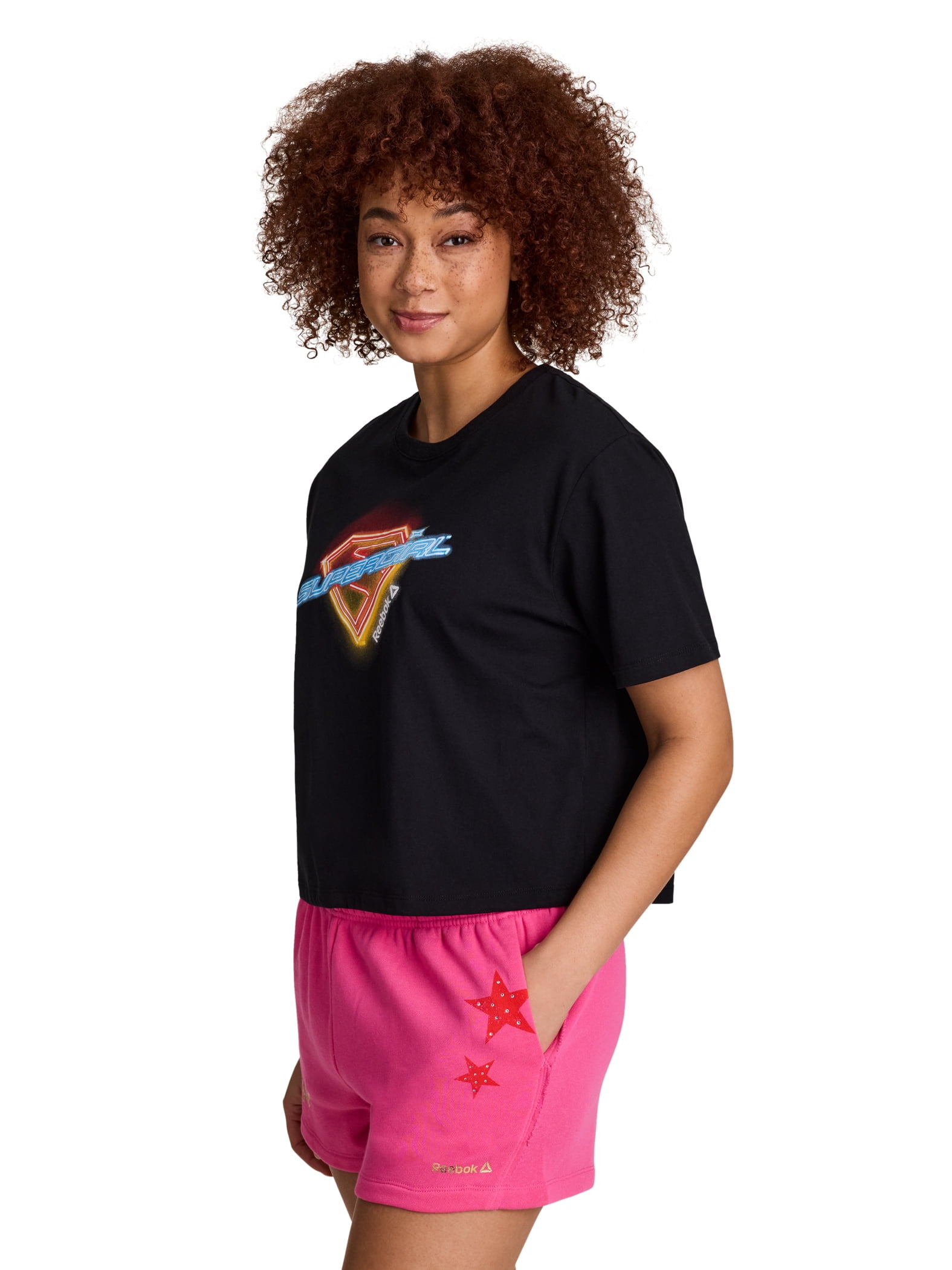 Reebok Women's Supergirl T-shirt, Sizes XS-XXL