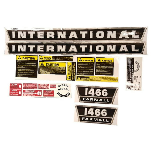 International Harvester Decals