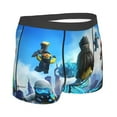 thumbnail image 3 of Ninjago Men'S Breathable Boxer Briefs Soft Stretch Moisture-Wicking Underwear Medium, 3 of 9
