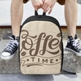 thumbnail image 6 of Pofeuu Coffee Time (2) Print Travel Laptop Backpack, 17 inch Business Flight Carry on Backpack, Computer Backpack for Men Women,College School Bag-One Size, 6 of 6
