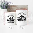 thumbnail image 4 of Proud Dad Of My Daughter Mug, Father's Day Gift, Dad To Be, Mug, Dad Gift, Men's Mug, Father's Day, Dad Mug, Grandad Gift, Ceramic Novelty Coffee Mugs 11oz, 15oz Mug, Tea Cu, 4 of 4