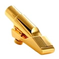 thumbnail image 1 of Boquil y ligadura de saxofón Alto, tapa para accesorios de instrumentos saxofonistas - 6 Dorado Tamaño 6 Sunnimix boquilla de saxofón alto, 1 of 8