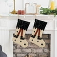 thumbnail image 5 of Christmas Stocking, Witch Legs Christmas Stocking with Sequins, Christmas＆Halloween Holiday Party Decorations, 5 of 5