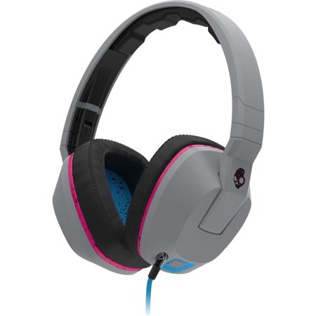 UPC 878615067011 product image for Skullcandy Crusher Gray/Cyan/Black Over-Ear Headphones with Built-in Amplifier & | upcitemdb.com