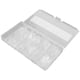 thumbnail image 1 of 500 puntas de uñas postizas de almendra transparentes, cobertura completa, para manicura casera, 1 of 8