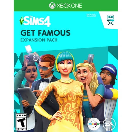 THE SIMS™ 4 Get Famous Expansion Pack, Xbox, [Digital (Best Xbox One Games To Get For Christmas)
