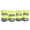 Yellow, variant on jiaroswwei 4Pcs Reflective Dog Puppy Shoes Pomeranian Teddy Bichon Soft-soled Pet Boots
