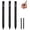 black*, variant on Geometric Decompression Pen, Funny Geometric Metal Crinkle Pen, Geometrics Metal Crinkle Pens Fidget, 0.5mm Retractable Metals Shape Shifting Switch Pens for Writing and Drawing (Gold*3)