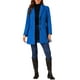 thumbnail image 2 of Abrigo de mujer INSPIRE CHIC de color sólido con solapa muesca y un solo botón, abrigo de invierno, azul profundo, talla S, 2 of 6