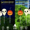 thumbnail image 3 of Luces solares LED para exteriores de Halloween YZYOE, paquete de 6, impermeables, 3 of 5