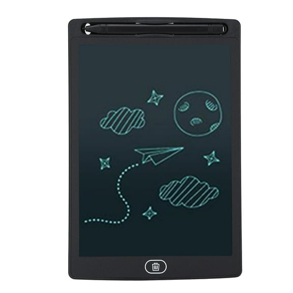 8.5in LCD Writing Tablet Electronic Writing & Drawing Board Doodle Pad (Black)