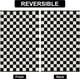 thumbnail image 5 of Alfombra Area Seavish a cuadros, 240 x 300 cm, algodón tejido en blanco y negro, 5 of 8