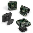 thumbnail image 2 of 4 Pcs Cabinet Handle Drawer Pulls Wolf Knobs with Screws Square Furniture Office Cabinet Knob Decoration, 2 of 7
