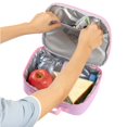 thumbnail image 3 of ZIPIT Grillz Lunch Bag, Pink Insulated Lunch Box, 3 of 9