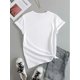 thumbnail image 2 of Cupid's Choice, Valentine's Day Love Print Women's T-Shirt - Casual Crew Neck, Short Sleeve, Blend, Machine Washable Tee For Adult, Men, Women, Teen, Teenager, Adolescent, Youth, 2 of 7