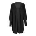 thumbnail image 3 of Vedolay Jackets Women's Fashion Casual Long Sleeve Open Front Business Lapel Suit Jackets with Pockets,Black One Size, 3 of 5