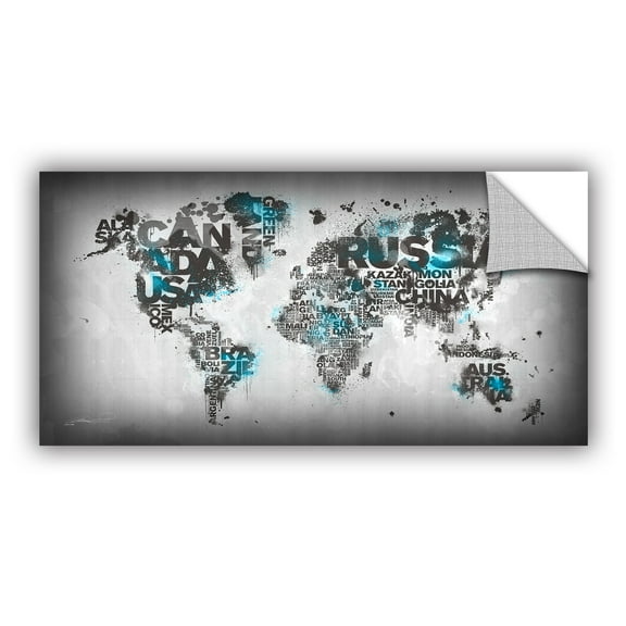 'Minimal IV' Removable Wall Art Mural