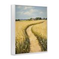 thumbnail image 2 of Stupell Industries Traditional Meadow Lined Country Path White Framed Giclee Art, 11 x 14, by Franklyn Gregory, 2 of 7