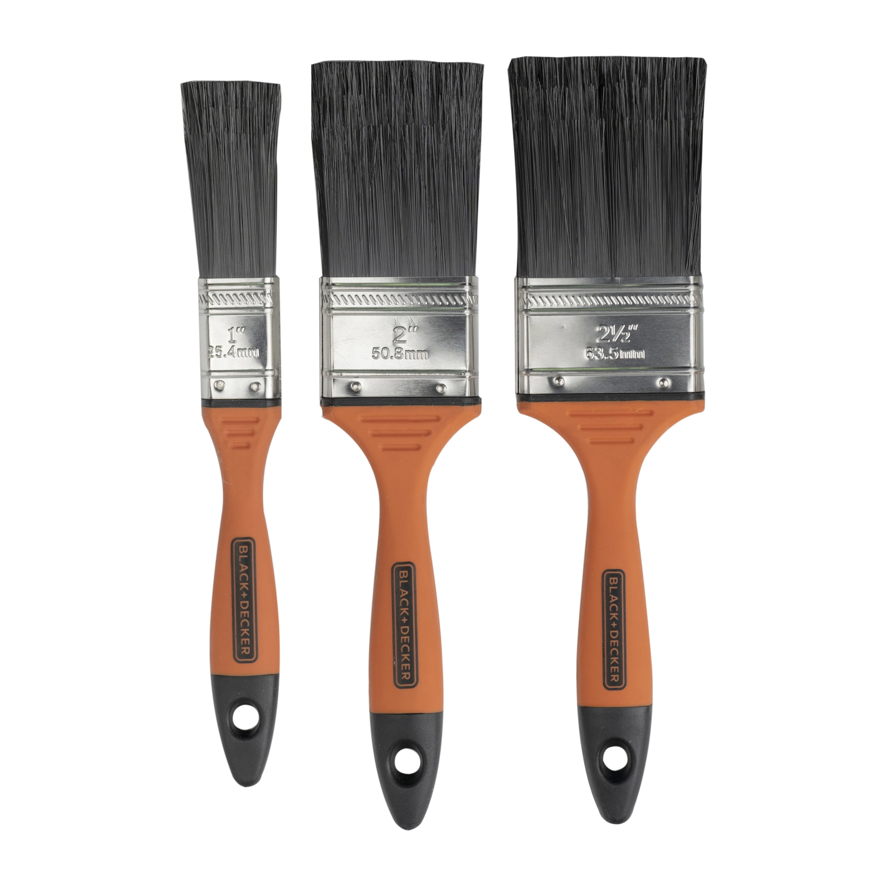 BLACK+DECKER 2 Classic TPR Flat Paint Brush