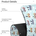 thumbnail image 4 of Yayeee Faucet Mat for Kitchen Sink 30" Diatomite Long Splash Guard Pad, Colorful Trains, 2 Pack, 4 of 7
